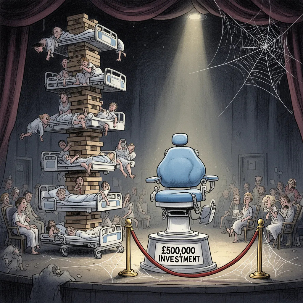 The Corridor Blues (A Perfect Storm in Waiting Rooms)