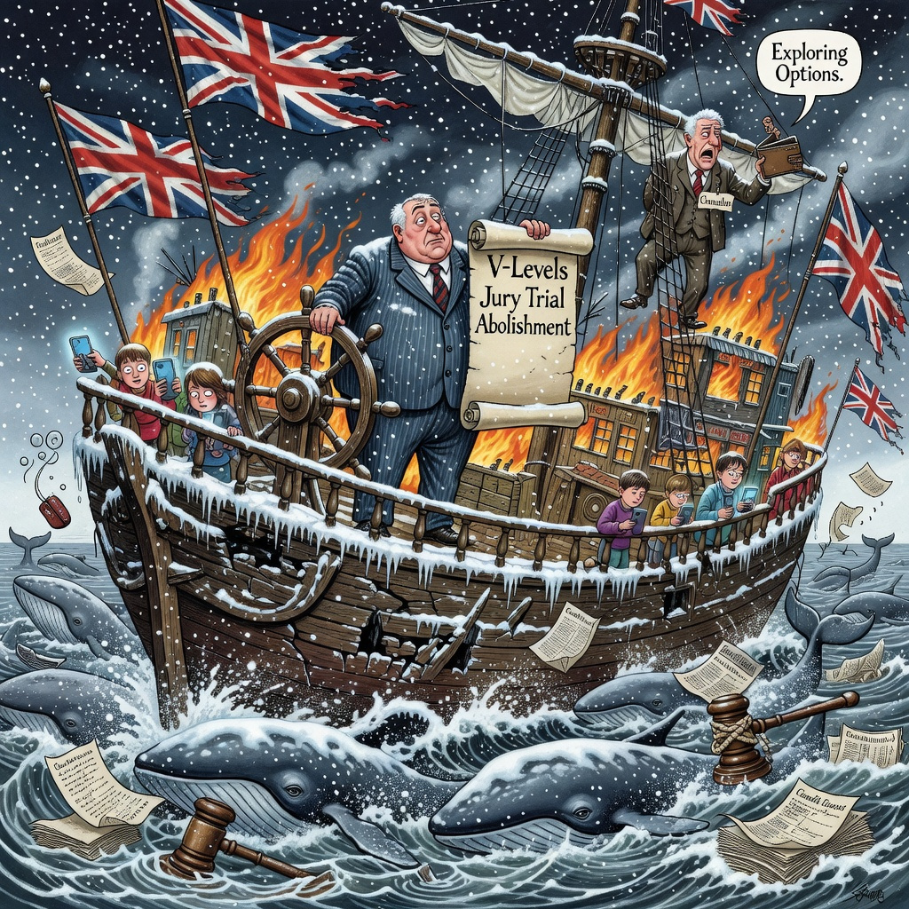 Britain's On Fire (And We're Exploring Options)