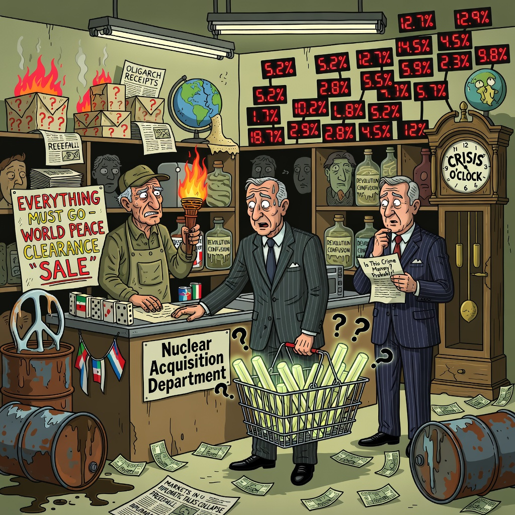Strait of Hormuz Blues (The Motorik News Cycle)