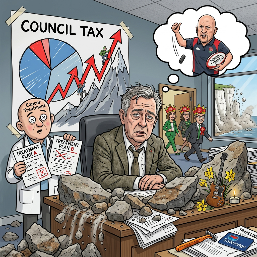 Wales Is Falling (And So Is The Cliff)