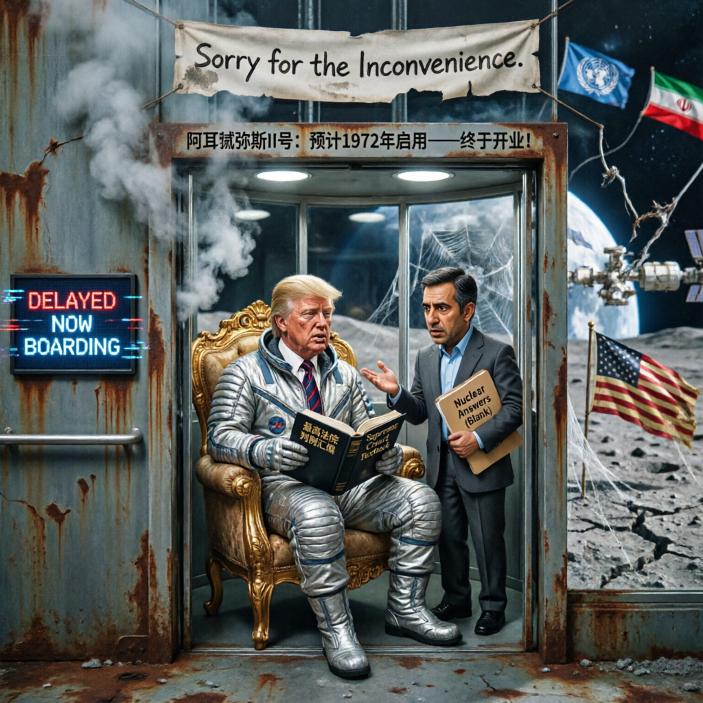 The Moon, The Mail, and The Meltdown