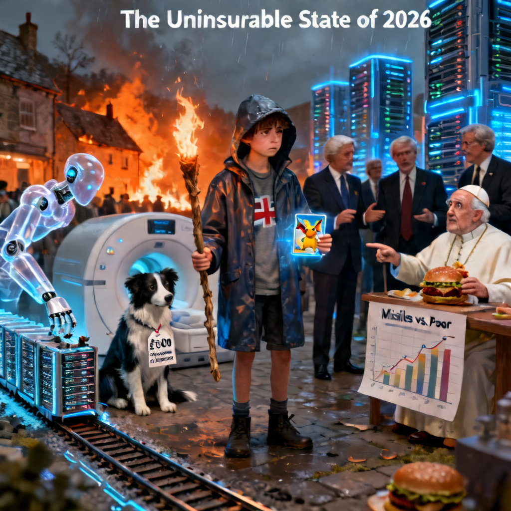 Pikachu, The Pope, and Uninsured Gamblers