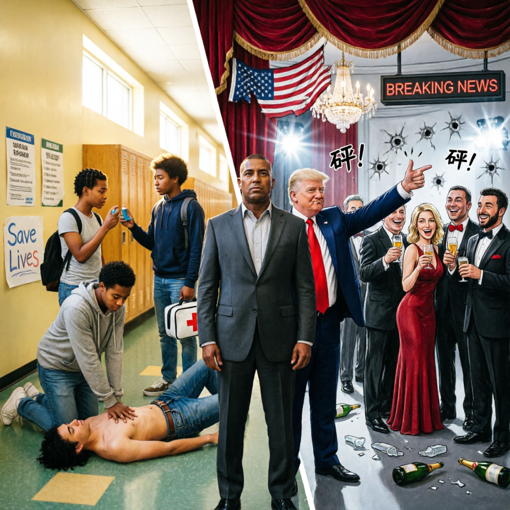 The Kiddies And The Correspondents